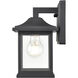 Southgate 1 Light 10 inch Textured Black Outdoor Wall Sconce